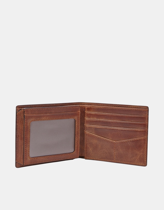 Fossil - Derrick Brown RFID Flip ID Bifold Wallet
