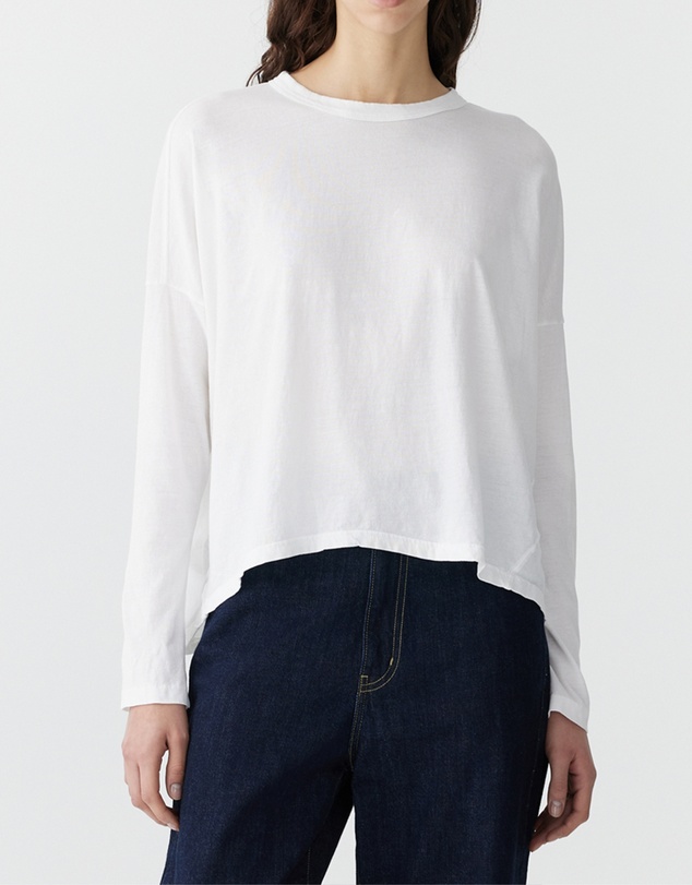 Bassike - Circle Long Sleeve T-Shirt