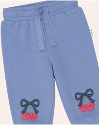 Huxbaby - Cherry Bow Trackpants - Babies-Kids