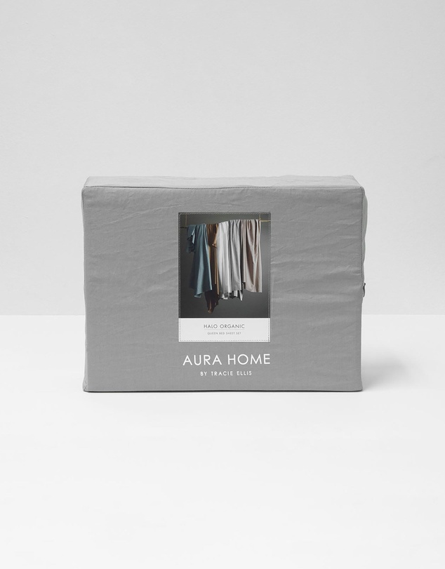 Aura Home - Halo Organic Sheet Set