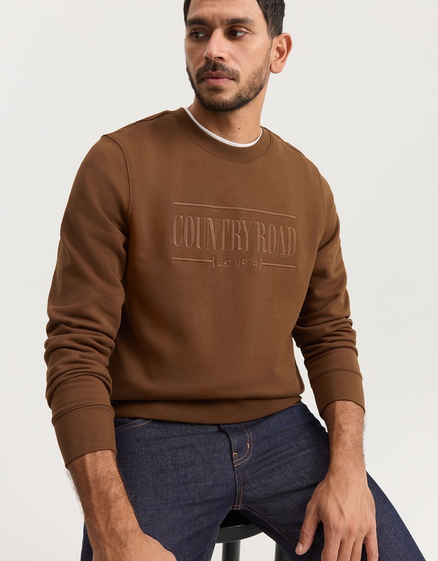Country Road - Verified Australian Cotton Heritage Sweat