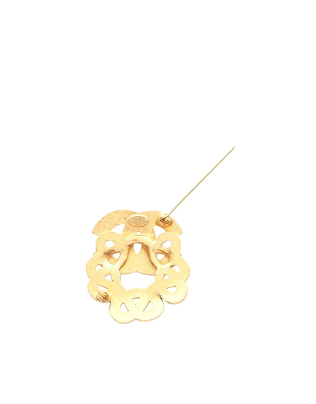 Pre-Loved by Azura Reborn - Pre-Loved CC Gold Plated Twisted Brooch