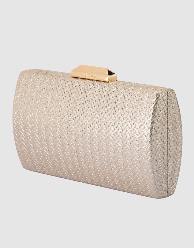 Olga Berg - Marika Embossed Clutch