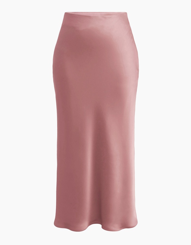 Forcast - Valeria A-Line Satin Skirt