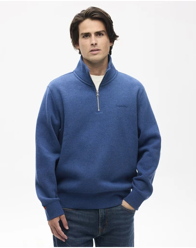Superdry - Slim Fit Essential Half Zip