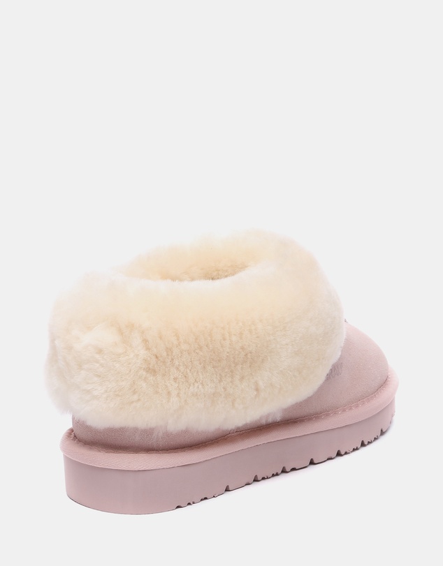 EVERAU - EverAU Ugg Homey Slipper Suede Cow Suede Upper House Shoes