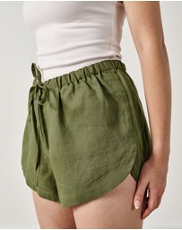 Linen House - Nimes Pure Linen Shorts