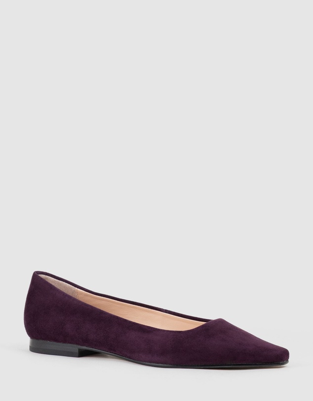 Edward Meller - ELVY Chiselled Flat Pump