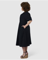 Something 4 Olivia - Alma Midi Shirt Dress