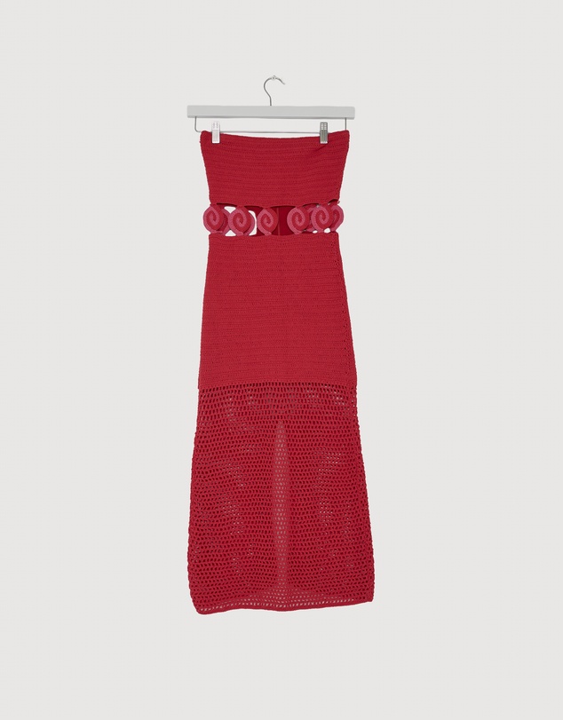 Revibe - Repaired The Wolf Gang Bellezza Crochet Dress - AU 6