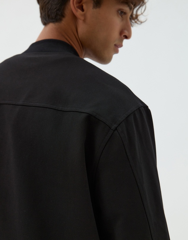 AERE - Wool Blend Bomber Jacket