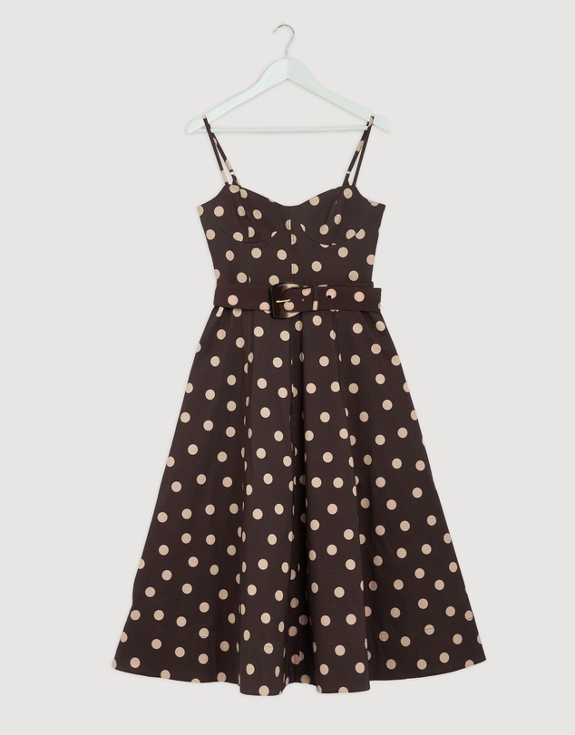 Revibe - Repaired Rebecca Vallance Vivianne Strap Midi Dress - AU 10