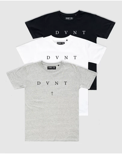 DVNT - 3-Pack Saint Tee