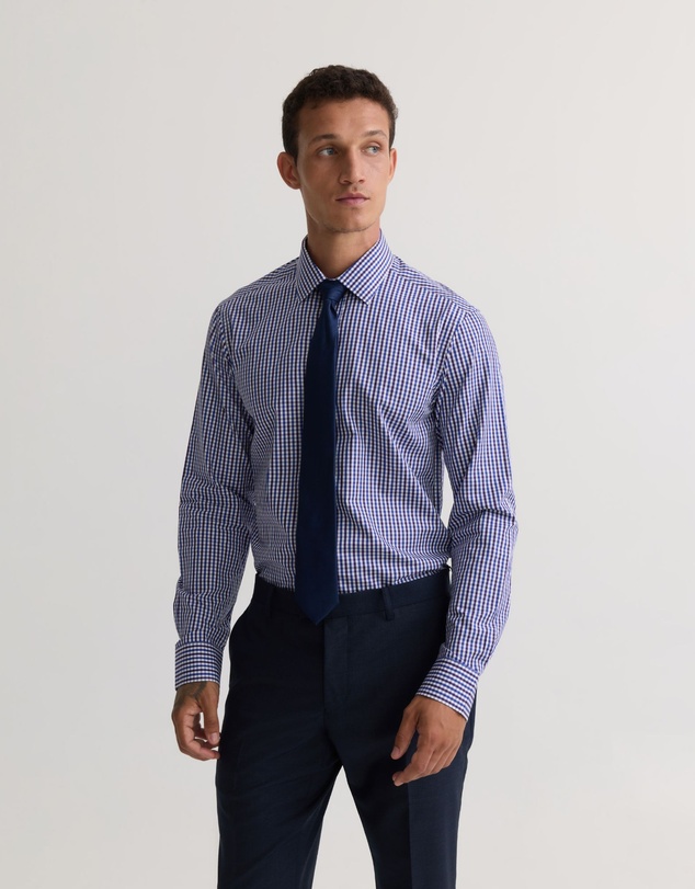 Oxford - Beckton Slim Fit Checked Shirt