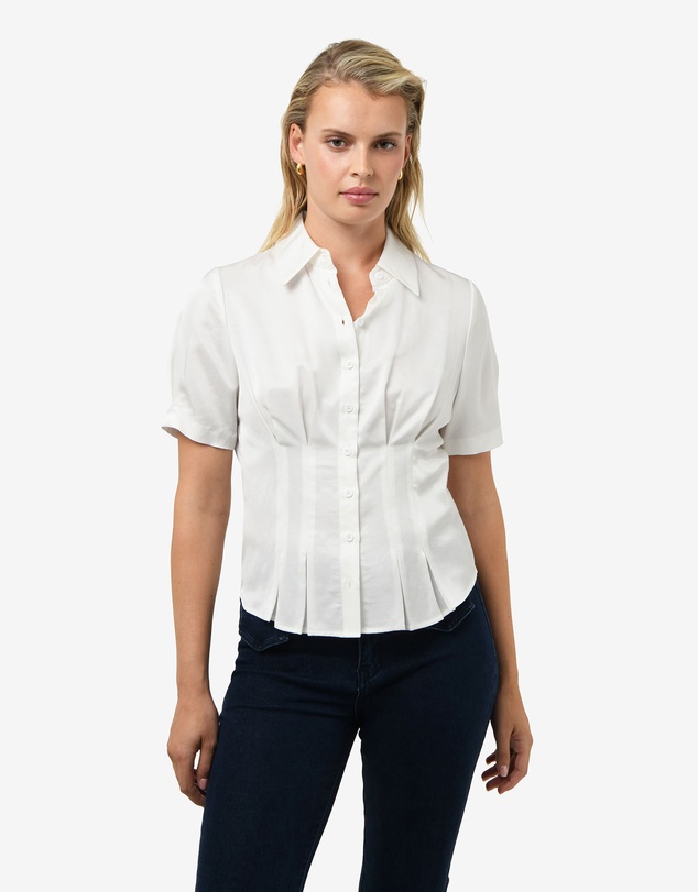 Forcast - Paige Short Sleeve Blouse
