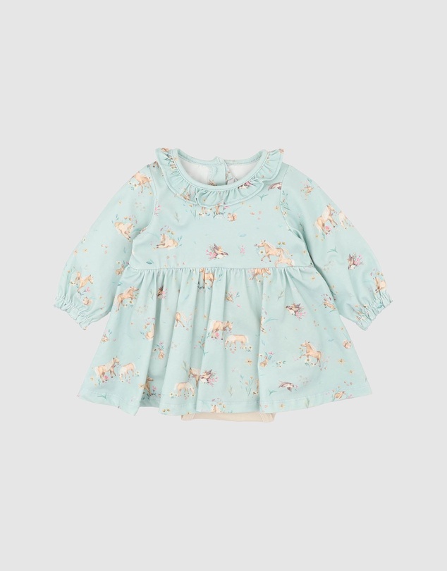 Bebe by Minihaha - Winnie Organic Overlay Dress - Babies