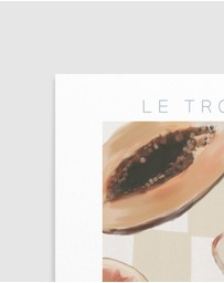 Olive et Oriel - Le Tropique Art Print
