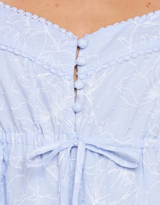 Petal & Pup - Keaton Mini Dress - Cornflower Blue