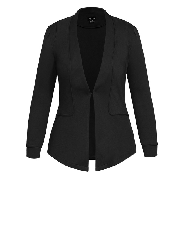 City Chic - Piping Praise Jacket