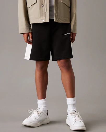 Calvin Klein Jeans - Boys Relaxed Colourblock Jogging Shorts