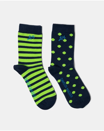 Damson Madder - 2-Pack Calf Socks