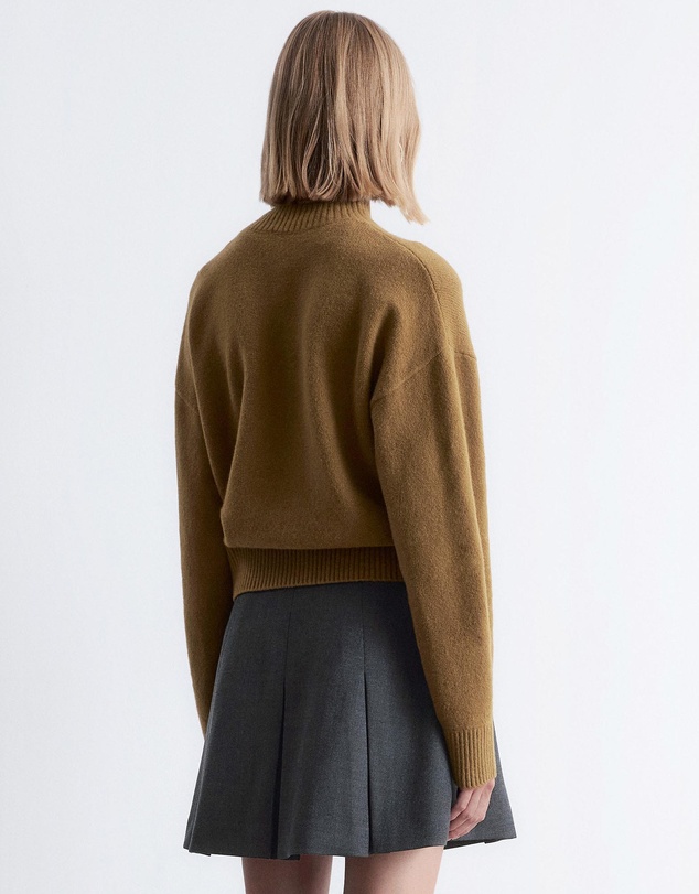 & Other Stories - Pleated Wool Mini Skirt