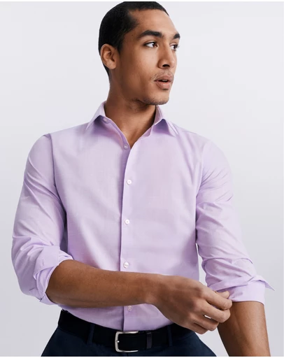 Van Heusen - Plain Slub Shirt