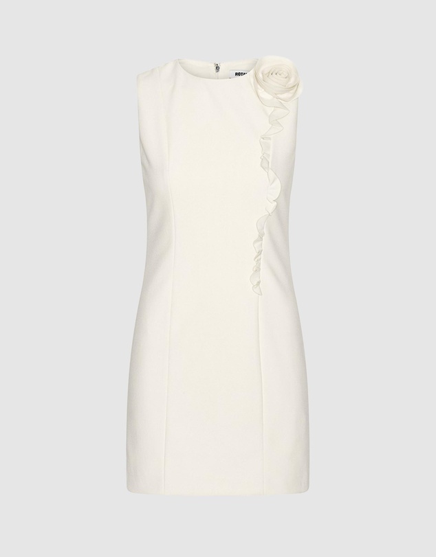 ROTATE - Crepe Mini Flower Dress