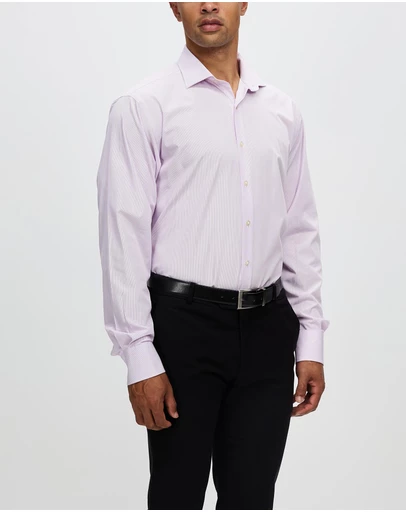 Van Heusen - Textured Wash-N-Wear Shirt 