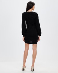 Honey and Beau - A New Light Ruched Dress
