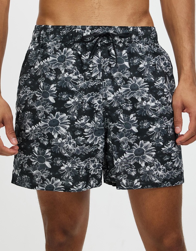 adidas Swim - Short Length Graphic Swim Shorts