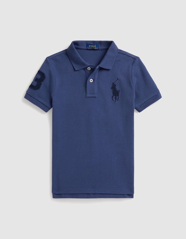 Polo Ralph Lauren - Big Pony Cotton Mesh Polo Shirt - Kids