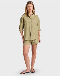 Academy Brand - Riviera Linen Short
