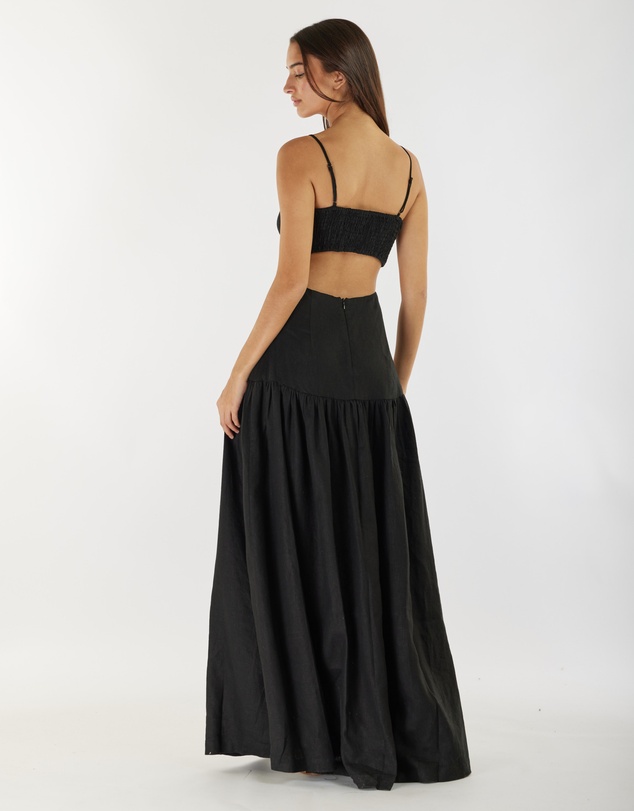 Amelius - Nathalie Linen Maxi Dress