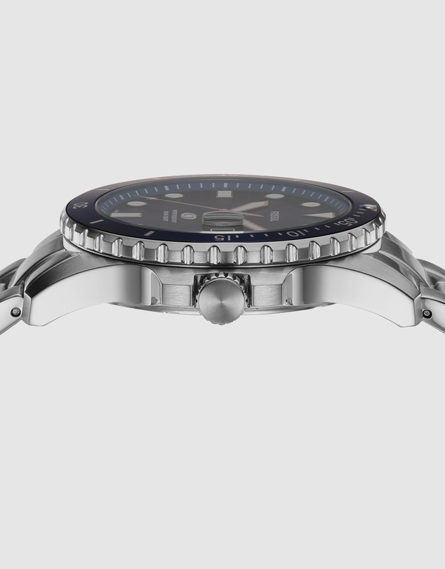 Fossil - Fossil Silver Tone Analogue Watch