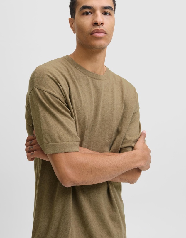 Jack & Jones - Emil Knit Tee Relaxed Fit