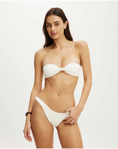 Cotton On Body - Knot Micro Bandeau Bikini Top