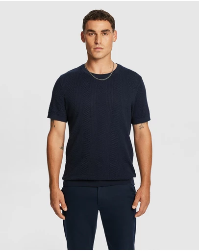 yd. - Asher Knitted Tee