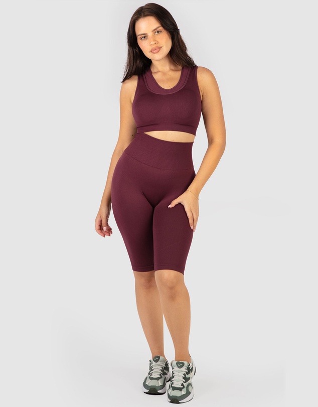 B Free Intimate Apparel - Seamless High Waist Long Biker Shorts