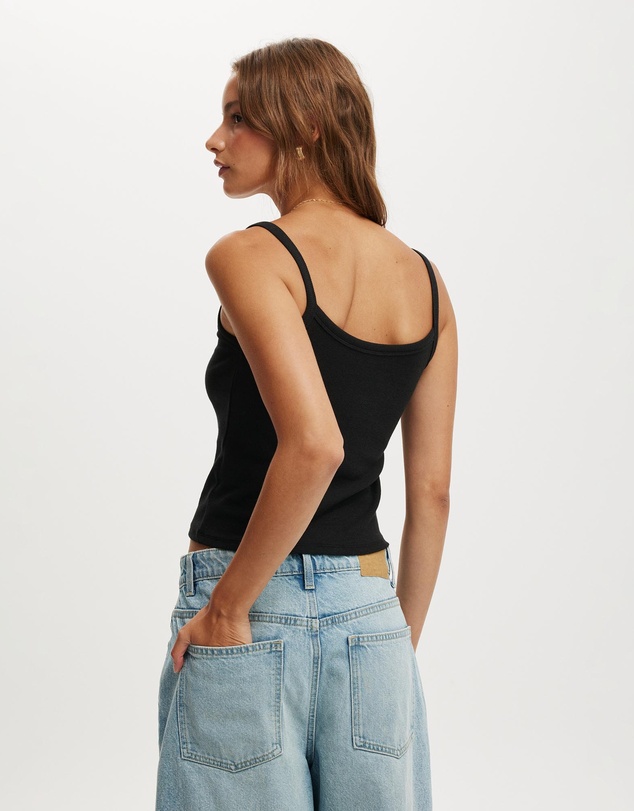 Cotton On - Goldie Rib Scoop Cami