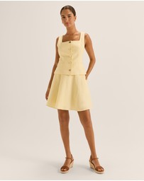 Review - Norah Linen Mini Skirt