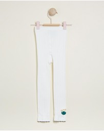 KAJA Clothing - Shanon Pants with Cute Flower on the Opening - Kids