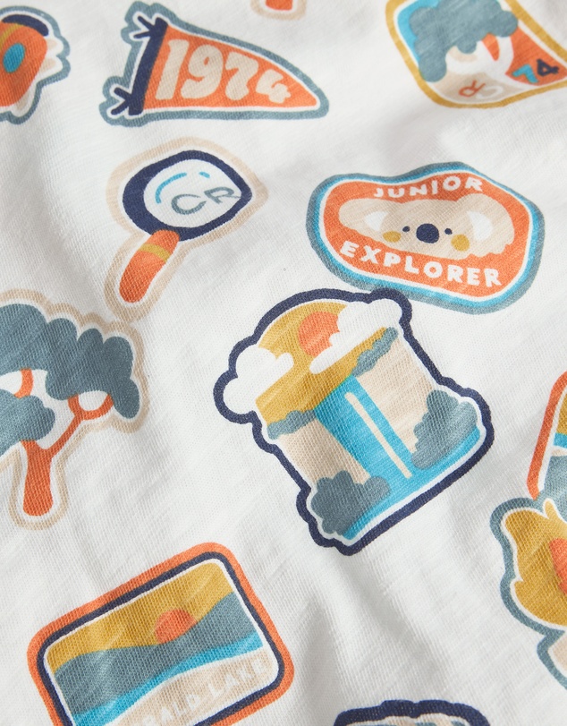 Country Road - Organically Grown Cotton Adventure Stamp Tee
