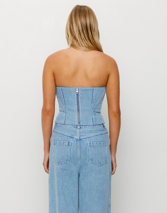 The Wolf Gang - El Toro Denim Bustier