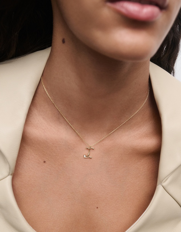 PDPAOLA - Initial 2026 I Pendant Necklace