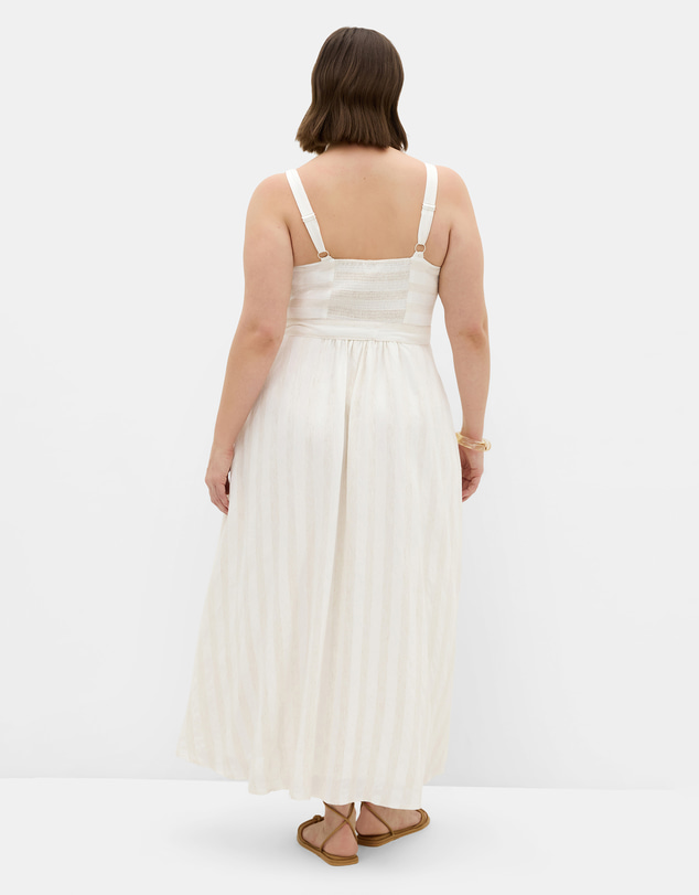 City Chic - Sundaze Stripe Maxi Dress