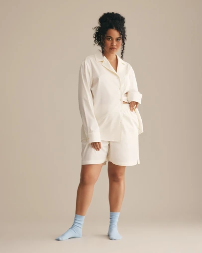 Resting - Soft Woven Cotton Kit Short