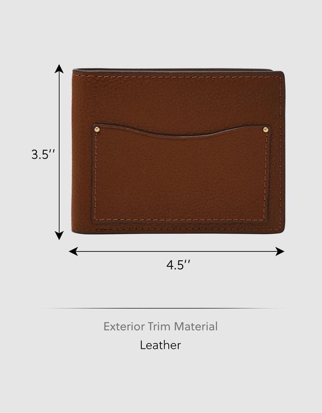 Fossil - Fossil Anderson Brown Card Case ML4577210