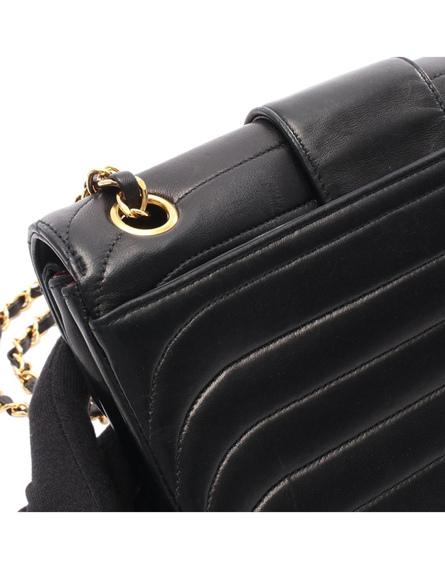 Pre-Loved by Azura Reborn - Pre-Loved CC Horizontal Quilted Lambskin Flap Bag