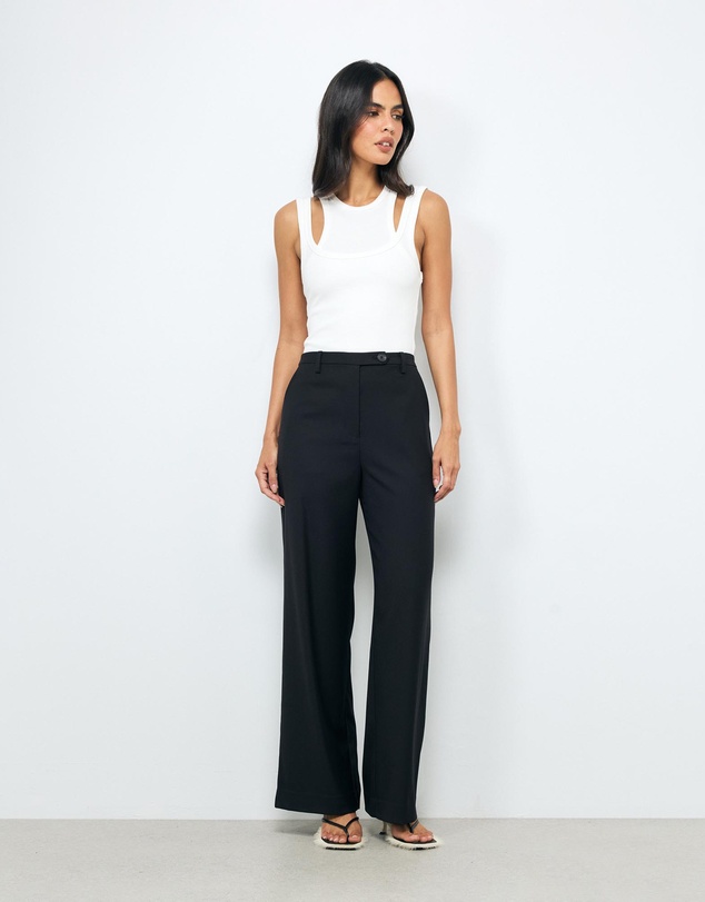 AERE - Lani Tab Waistband Pants
